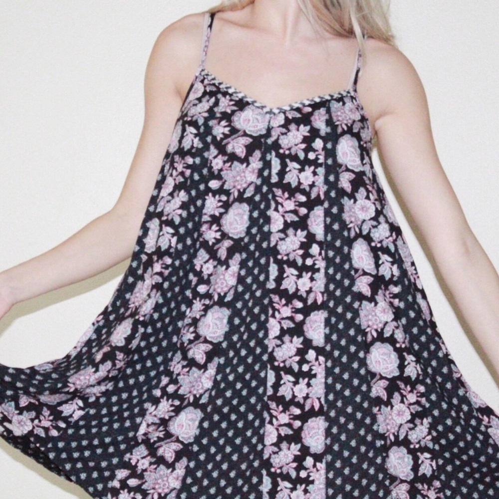 American Eagle Outfitters XS Dress Juniors XSmall Boho Floral Sundress / Top